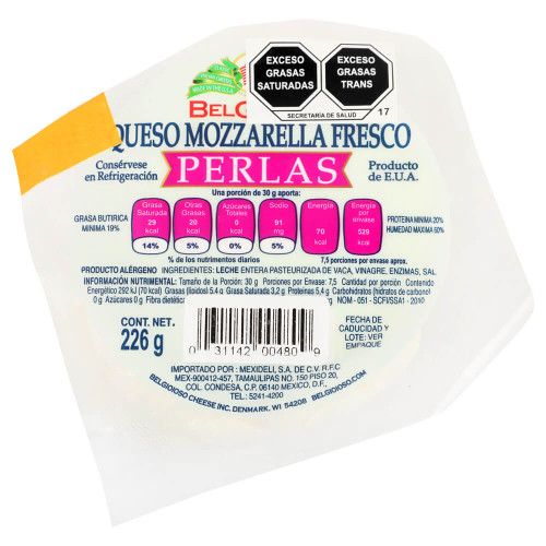 Copy of Belgioioso Fresh ​​Mozzarella Pearls (226g/8oz)