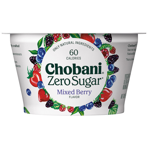 Chobani Mixed Berry Zero Sugar Greek Yogurt (150g/0.33lbs)