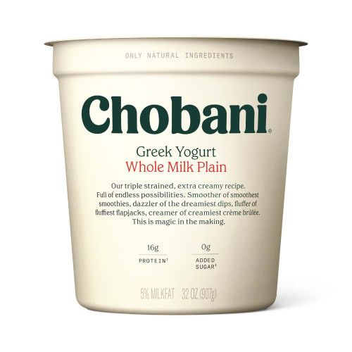 Chobani Greek Yogurt (907mL/30.7oz)