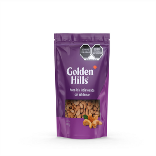 Golden Hills Salted Cashews (180g/6.35oz)