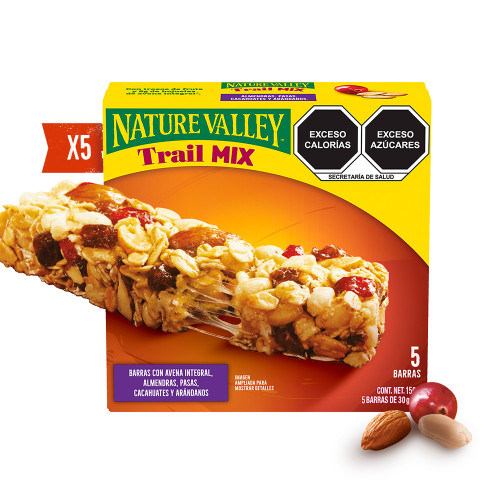 Nature Valley Trail Mix Granola Bars - 5 Pieces
