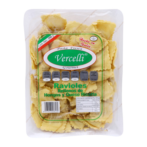 Frozen Mushroom and Ricotta Ravioli (250g/8.8oz)