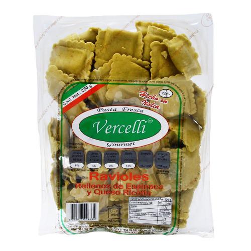 Frozen Spinach and Cheese Ravioli (250g/8.8oz)