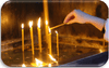 White Easter Vigil Tapers 21cm 1KG (Pk100approx.) (CATAPERW)