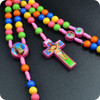 Plastic Kiddie Rosary PINK(ROKIDP)