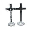 Standing Crucifix: Metal St Benedict 11cm (CRBEN11)