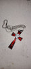 Necklace: Cross Dove Stained Glass (KR051N)