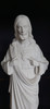 Indoor/Outdoor Marble Statue: Sacred Heart of Jesus 51cm (STM146)