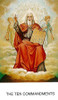 TJP Holy Card: Holy Father: 10 Commandments