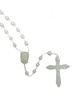 Plastic Cord Rosary: Luminous (glow in dark)(RO9827L)