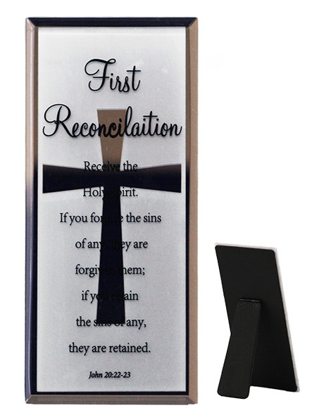 Message in Glass Plaque: Reconciliation (MP818RC)