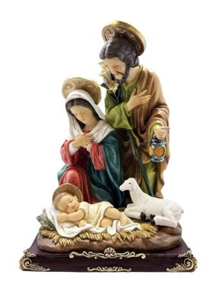 Holy Family Statue, 34cm (NST10306)