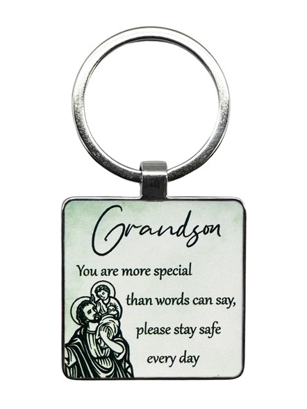 Keyring: St Christopher Grandson (KR26021)