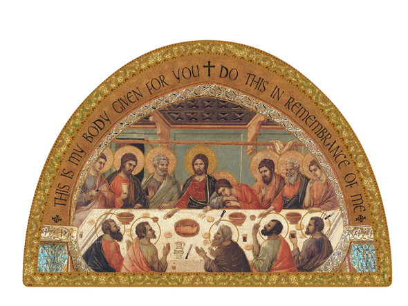 Arch Icon Plaque: Last Supper (PL47013)