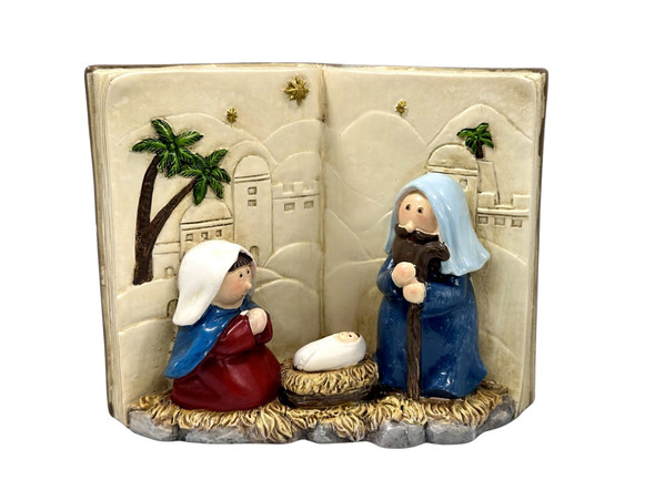 Nativity Scene Book - Kiddie (NST10365)