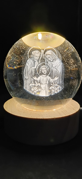 3D LED Spheres: Holy Family (LED004)