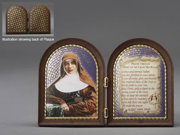 Bi-Fold Plaque Mary MacKillop (PL111147)