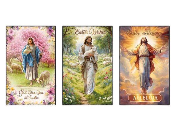 Greeting Cards/small: Christ (pack 12)(CDE85715)