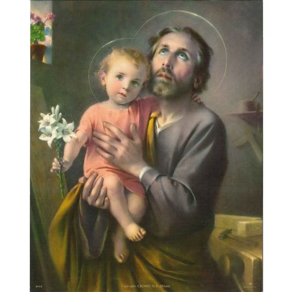 UNFRAMED PRINT: St Joseph(UP016)