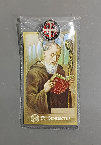 Lapel Pin: St Benedict (LP070)