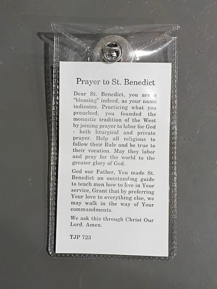 Lapel Pin: St Benedict (LP070)