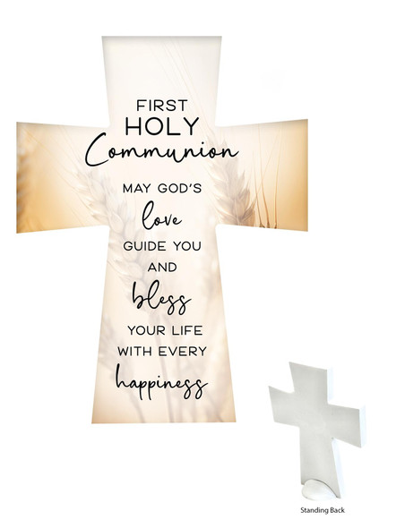 Standing Ceramic Cross : Communion(CR351CO)