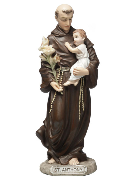 Mini Veronese Resin Statue: St Anthony , 9cm (STV411)