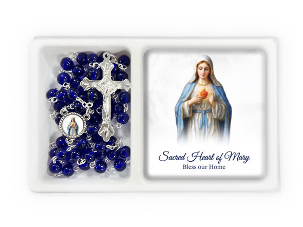 Rosary & Plaque Set : SHM (RX73402)