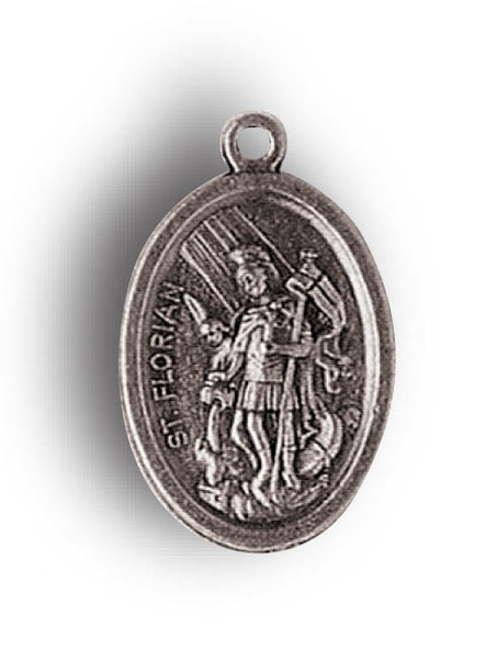 Silver Oxide Medal: St Florian (ME02299)