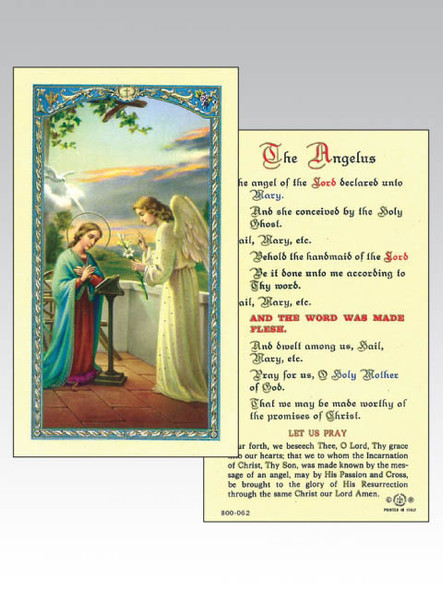 Holy Cards: 800 SERIES - Visitation/The Angelus