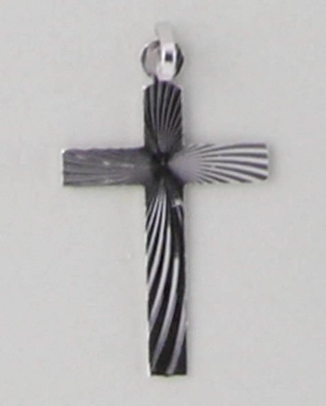 Sterling Silver Pendants: 25mm Cross (CR002)