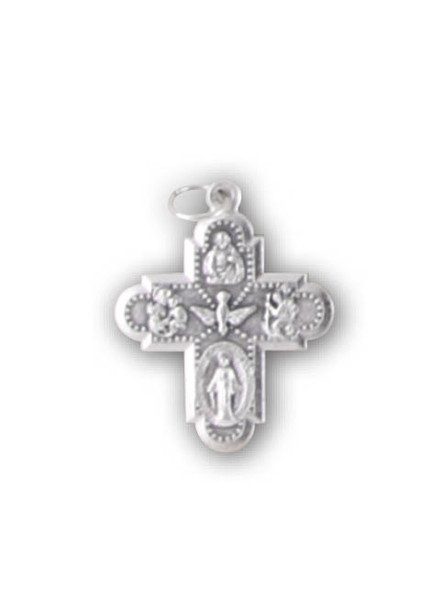 Silver Cross (Small): 5 Way Cross 23mm (CR1623)