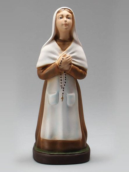 Indoor/Outdoor Statue: St Bernadette (kneeling) 30cm