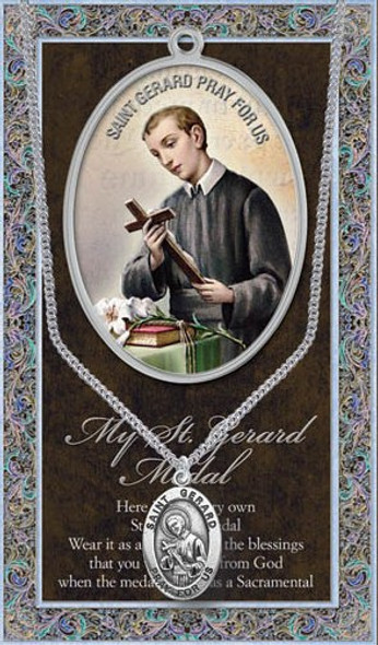Pewter Medal: St Gerard (LF9615) Pewter Medal: St Gerard (LF9615)