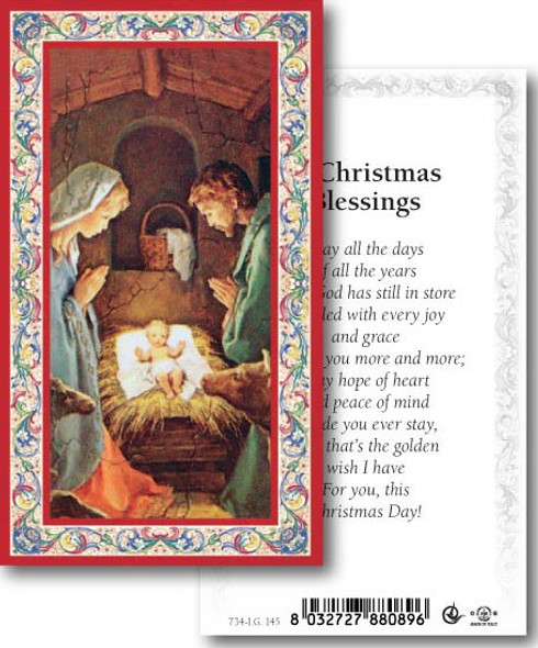 Holy Card: 700 SERIES: Christmas Blessing each