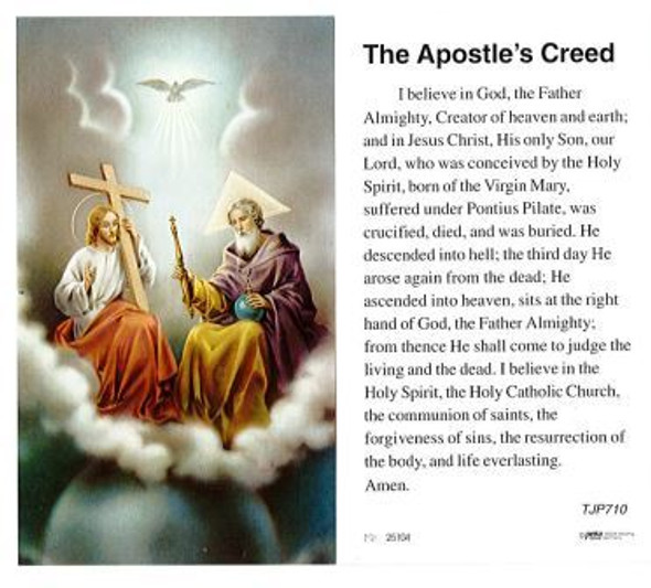 TJP Holy Card: The Apostle's Creed (TJP710)