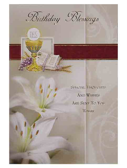 Packet Cards (6): Birthday Blessings(CD22110)