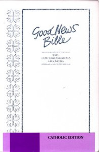 Bible: Good News Catholic Edition White (Vinyl cover)