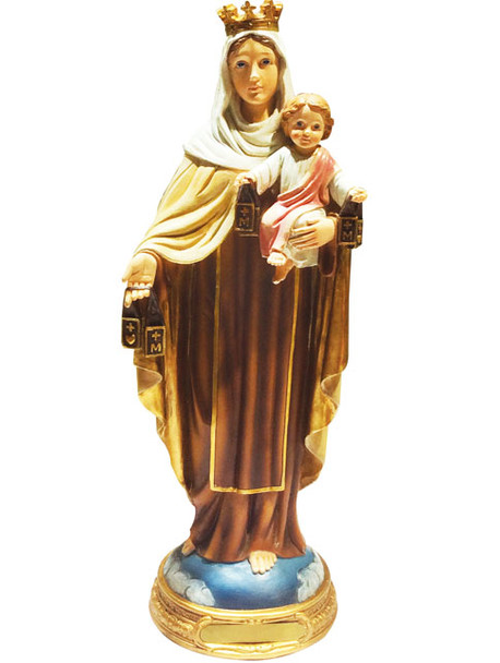 Resin Statue, Our Lady Mount Carmel 200mm(STR822)