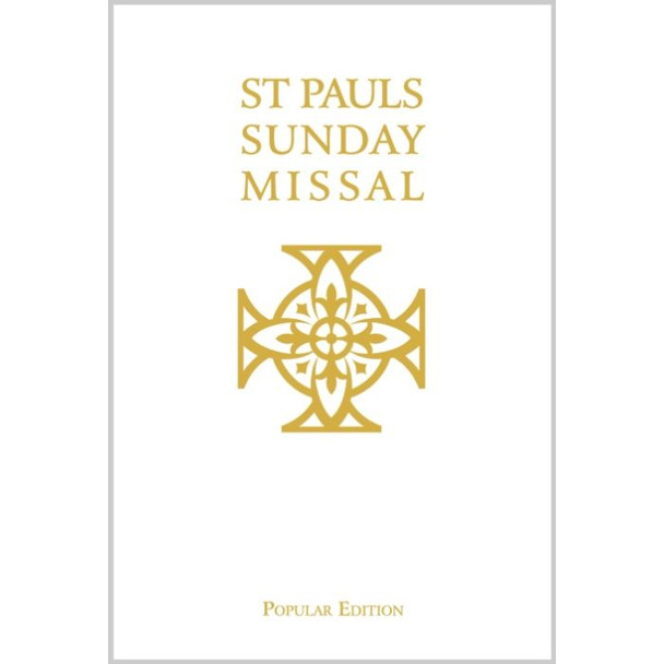 St Paul's Sunday Missal POPULAR Edition White HC (BKSUNWH)