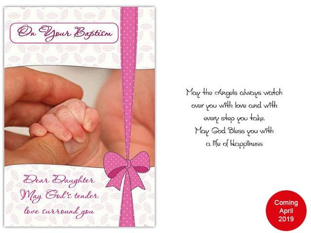 Packet Cards (6): Baptism Day Daughter(CD13215)