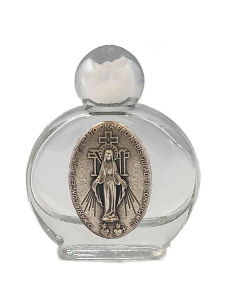 Glass Holy Water Bottle 12mL: Miraculous (GE807)