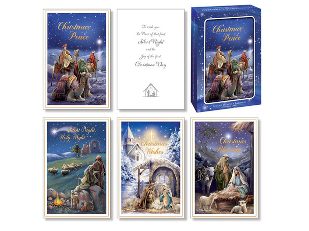 Christmas Cards: Religious: Pkt 12 (CB92829)