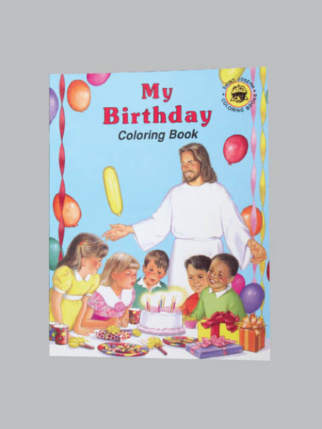 Childrens Colouring Book (StJCB) - My Birthday
