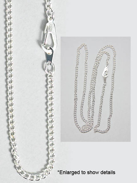 Plain Chain: Silver Plated (JE711S)