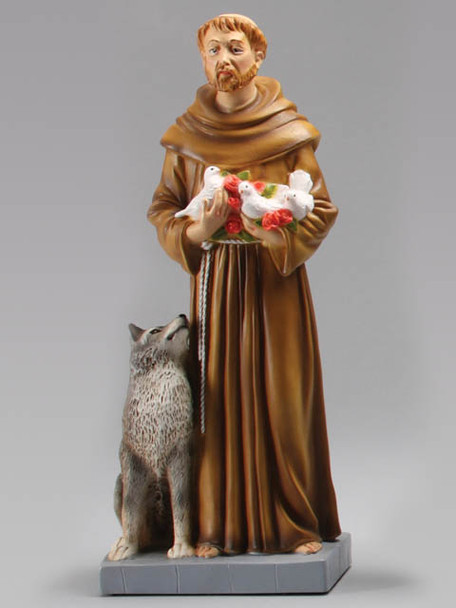 Indoor/Outdoor Statue: St Francis 30cm (STF3012)