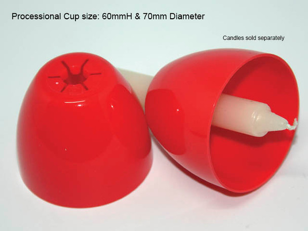 Processional Cups - Red (CA6201R)