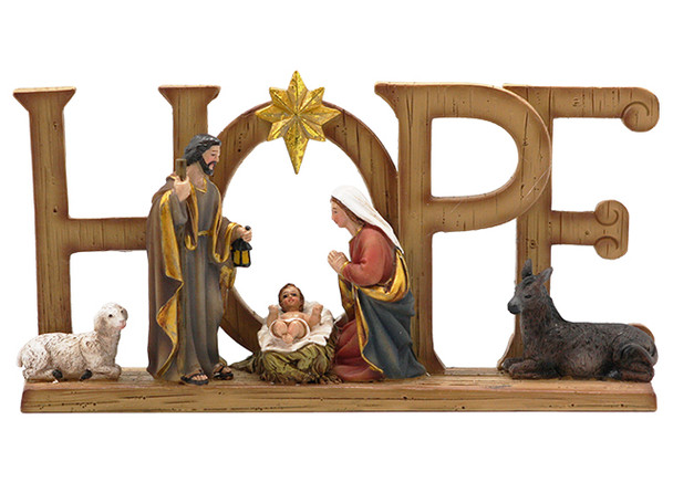 Nativity Scene HOPE (NST10124)