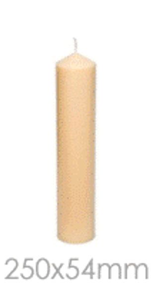 Church Candles 10" x 2" Beeswax blend(CA54250)