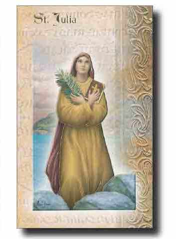 Mini Lives of Saints: St Julia Cathage (LF5458)